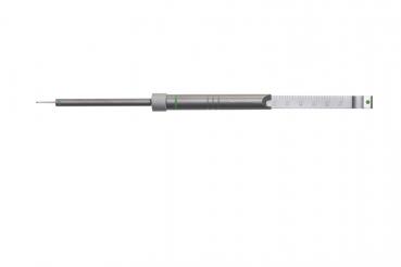 Gauge with clasp for screws with conical head thread diameter 3.5: diameter 4.0